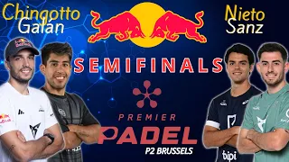 P2 BRUSSELS PREMIER PADEL 2024 SEMIFINALES | NIETO-SANZ VS CHINGOTTO-GALÁN