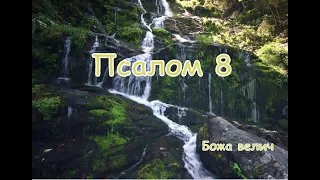 Псалом 8 (Божа велич 👑) українською мовою, переклад І. Хоменка