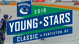 Elias Pettersson Insane Snipe vs Jets Sep  7, 2018 CanucksTV Young Stars 1080p 30fps H264 128kbit AA