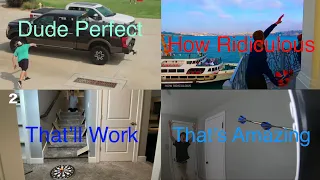 Top Ten Best Trick Shots EVER Dude Perfect, That’s Amazing, How Ridiculous, That’ll Work