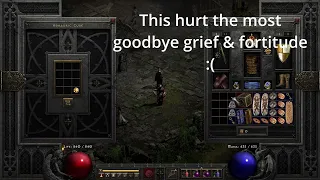 How not to make Enigma in D2R(Diablo ll: Resurrected)