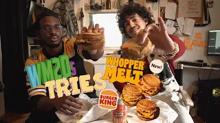 NEW Whopper Melt Review (WM20s Tries Burger King)
