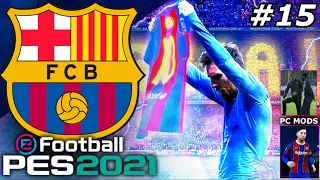 PES 2021 Barcelona Master League EP15 - FIRST LEG VS REAL MADRID (UCL SEMI-FINALS)