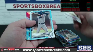 2021 Bowman Baseball JUMBO (Case Break #3) - Hit Recap