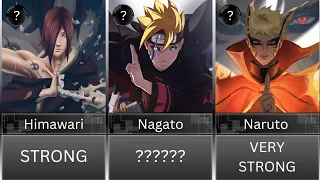 All Uzumaki Clan members ranked by power in Naruto & Boruto anime