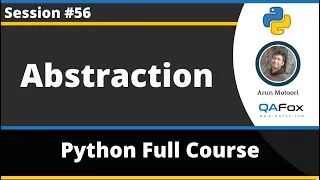 Abstraction in Python - Abstract Classes and Abstract Methods (Python Tutorial - Part 56)