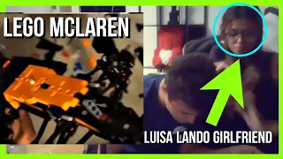 LANDO NORRIS BUILD AN F1 LEGO CAR WITH LUISA (GIRLFRIEND) 2022