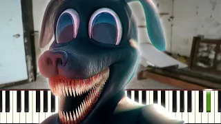 Cartoon Dog Theme - EASY Piano Tutorial