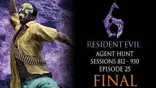 Resident Evil 6: "Agent Hunt" Sessions 812 - 930 Longplay (FINAL)