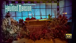 The Haunted Mansion Low Light 4K POV with Queue Magic Kingdom Walt Disney World 2021 09 27