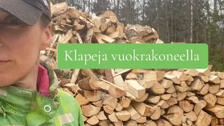 Omasta pikku metsästä kaadetut pöllit klapeiksi