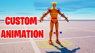 How to Make Custom Animation To Your Character in UEFN - Creative 2.0 Fortnite (Part 1)