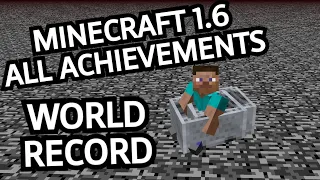 Minecraft All Achievements 1.0-1.6 RSG World Record 1:02:15