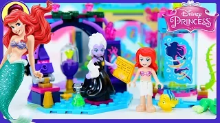 Disney Princess Ariel and the Magical Spell Lego Build Review Silly Play Kids Toys