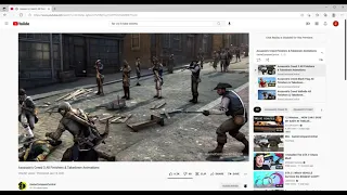 Assassin's Creed 3 All Finishers & Takedown Animations   YouTube   Profile 1   Microsoft​ Edge 2021