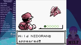 1 A Press Nidoran Manip Pokemon Red