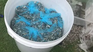 DIY swimming pool water filter