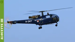 Alouette III - helicopter - HD