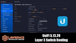 UniFi Network Controller Update 5.13.29 And Gen2 Pro Layer 3 Routing