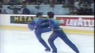 Duchesnay & Duchesnay (FRA) - 1991 European Figure Skating Championships, Free Dance