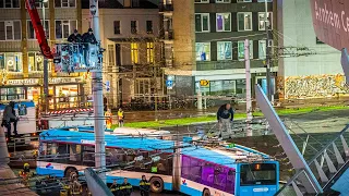 Arrestatieteam DSI in actie bij Arnhem Centraal met QRT brandweer