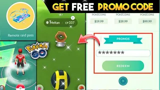 How to Get *FREE* Meltan Research Promo Code in Pokemon Go | Free Raid Pass Promo Code | July 2021