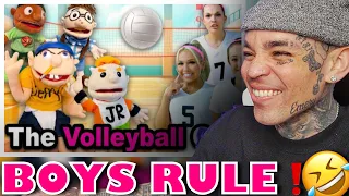 SML Movie: The Volleyball Game! [reaction]
