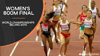 Women's 800m Final | World Athletics Championships Beijing 2015