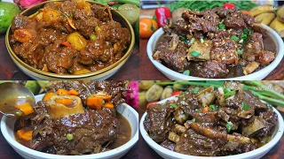 Beef 4 ways Delicious❗ Beef Fall off the Bone recipes 💯👌So Delicious &  So TENDER beef recipes💯✅