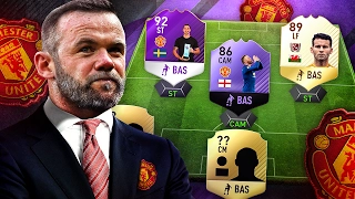 HERO ROONEY BREAKS THE RECORD! THE OLDEST EVER MANCHESTER UNITED SQUAD! FIFA 17 ULTIMATE TEAM