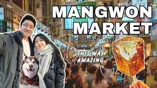 Mangwon Market KOREAN STREET FOOD 2024 (Better than Gwangjang?)