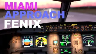 Miami Arrival Fenix A320 / 4K HDR