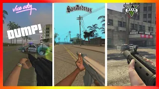 Evolution of FIRST PERSON MOD In GTA Games!(GTA 3 → GTA 5)