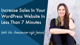 Increase Your E-Commerce Sales In 7 Minutes (WordPress WooCommerce)