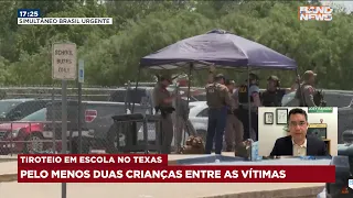 Atirador invade escola e mata crianças no Texas