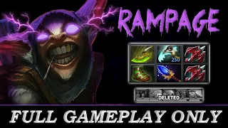 Meepo vs Batrider Mid, got RAMPAGE in the last seconds - Full Gameplay Meepo #193