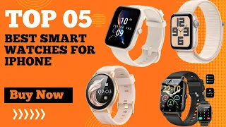 Top 5 Best Smartwatches for iphone in 2024 |  Cheap Smartwatch Compatible with iphone