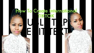 How to create international tiktok                          #youtube #viralvideo #fypシ #viral