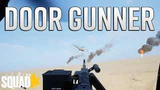 Intense Air Battles as a Black Hawk Door Gunner | Squad 100 Player Gameplay