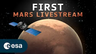 First livestream from the Red Planet