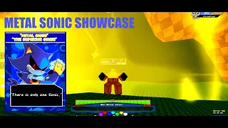 (OUTDATED) Sonic Showdown Metal Sonic Showcase (Roblox)