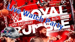Royal Rumble Live watch party