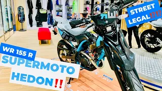 YAMAHA WR 155 R MODIFIKASI SUPERMOTO REVIEW | CUSTOM EX MOTOR TRAIL STREET LEGAL