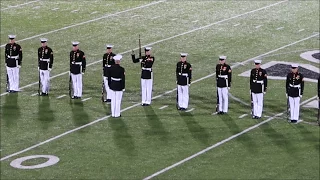 UNITED STATES MARINE CORP SILENT DRILL PLATOON performance!