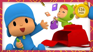 🎒POCOYO E NINA - A mochipanda mágica [136 minutos] | DESENHOS ANIMADOS para crianças