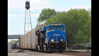 Railfanning Decatur Illinois with the Conrail Heritage