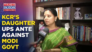 KCR’S Daughter K Kavitha Lambasts BJP Over Arrest Of Her Ex-Auditor In Delhi ‘Liquorgate’