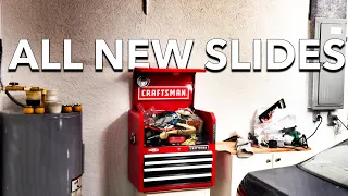 How To Replace Craftsman Toolbox Slides!