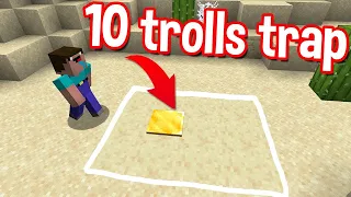 BEST 10 ONLINE TRAPS IN MINECRAFT BY SCOOBY CRAFT PART 8 COOL