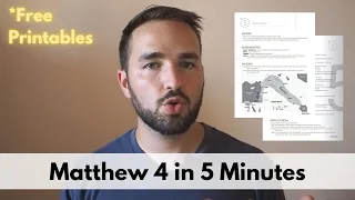 Matthew 4 in 5 Minutes - 2BeLikeChrist